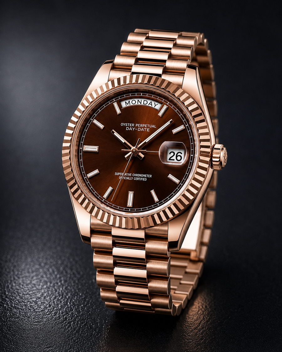 Seiko Mod 23Day Chocolate — vue 3