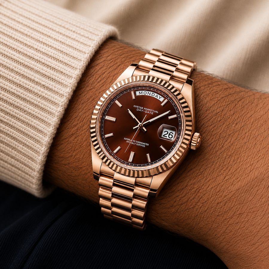 Seiko Mod 23Day Chocolate — vue 2