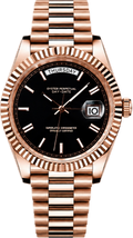 Seiko Mod 23Day Rose Gold Black — vue 1