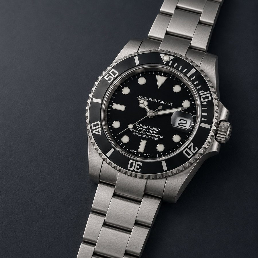 Seiko Mod 23Mariner Black Dial — vue 4