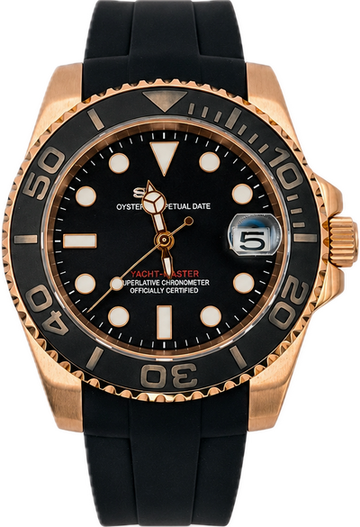 Seiko Mod 23Mariner Rose Gold Black