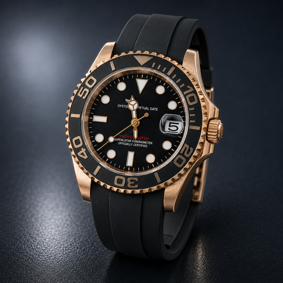 23Mariner Rose Gold Black — vue 2