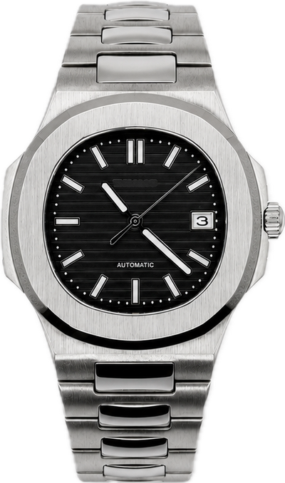 Seiko Mod 23Nautilus Black Dial