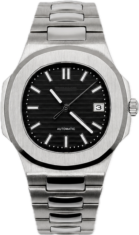Seiko Mod 23Nautilus Black Dial — vue 1