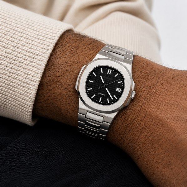 Seiko Mod 23Nautilus Black Dial — vue 2