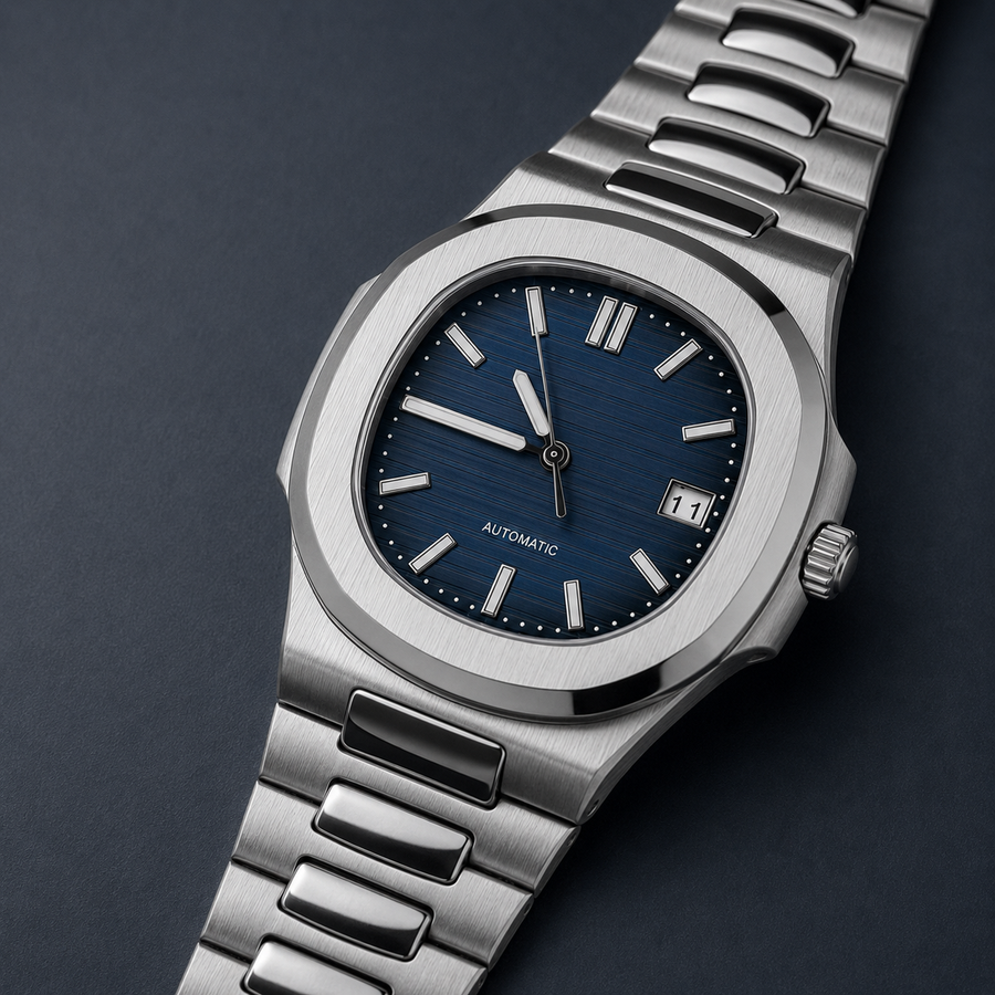 Seiko Mod 23Nautilus Blue Dial — vue 4