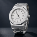 Seiko Mod 23Oak White Dial — vue 3
