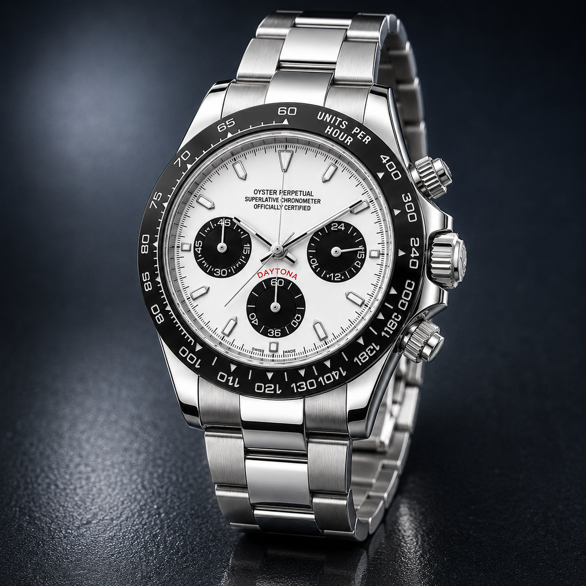 Seiko Mod SeikTona cadran panda