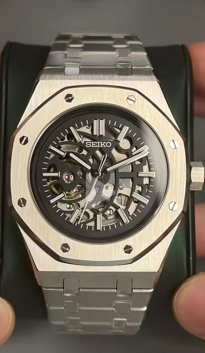 Seiko Mod 23Oak Skeleton