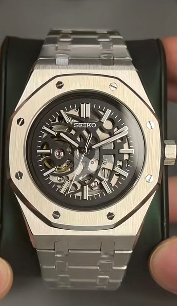 Seiko Mod 23Oak Skeleton